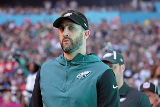 Philadelphia Eagles head coach Nick Sirianni