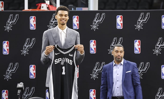 San Antonio Spurs draft pick Victor Wembanyama
