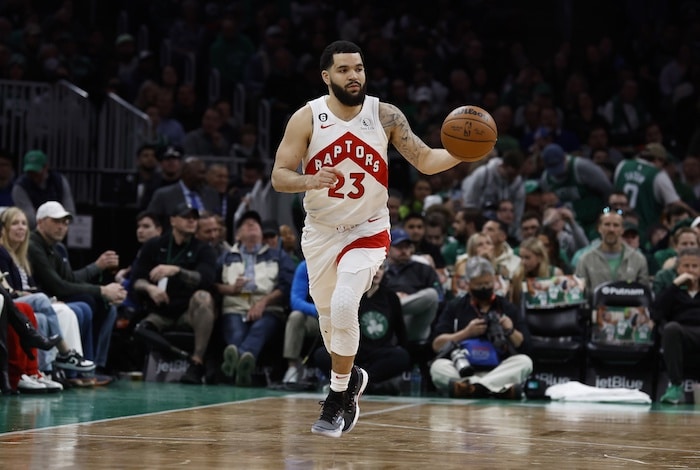 Toronto Raptors guard Fred VanVleet