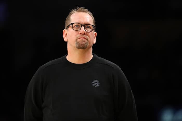Toronto Raptors head coach Nick Nurse