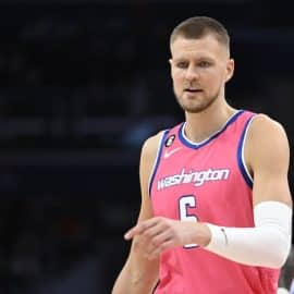 Washington Wizards center Kristaps Porzingis