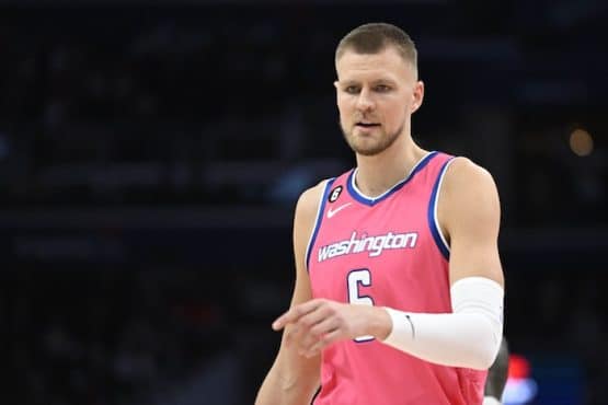 Washington Wizards center Kristaps Porzingis