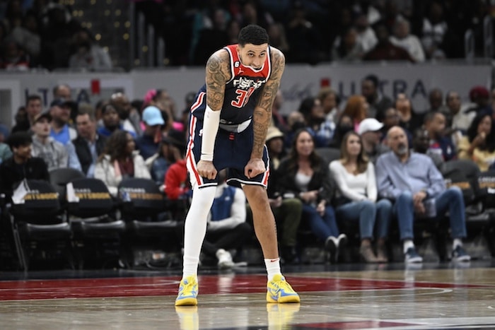 Washington Wizards forward Kyle Kuzma
