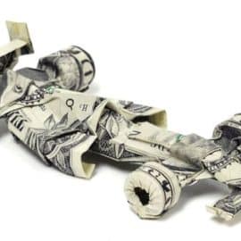 formula one money car
