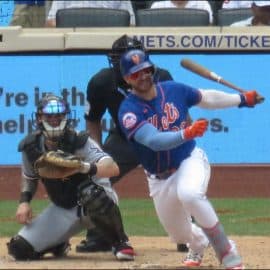 Alonso ground out vs White Sox