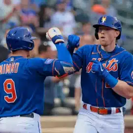 Brandon Nimmo, Brett Baty, New York Mets