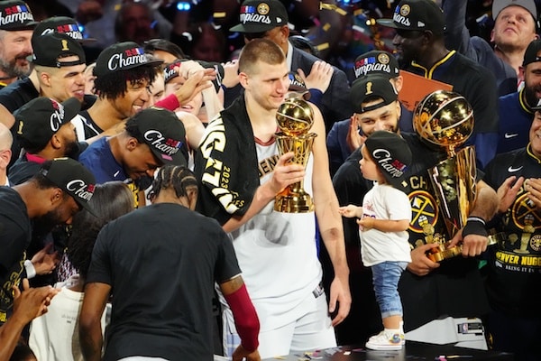 Denver Nuggets center Nikola Jokic