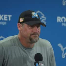 Detroit Lions head coach Dan Campbell