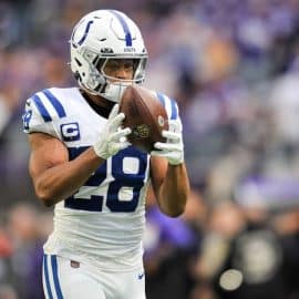Indianapolis Colts running back Jonathan Taylor