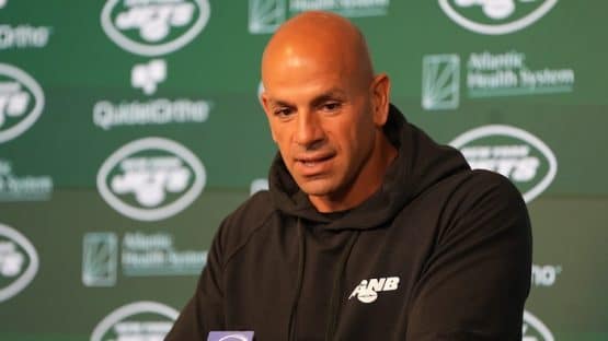 Jets head coach Robert Saleh