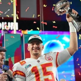 Kansas City Chiefs quarterback Patrick Mahomes