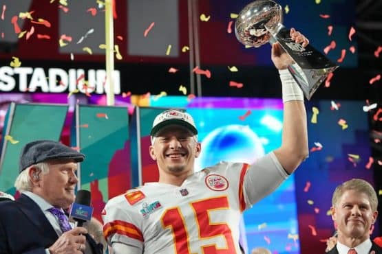 Kansas City Chiefs quarterback Patrick Mahomes