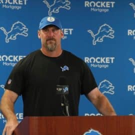 Lions coach Dan Campbell