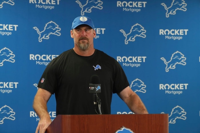 Lions coach Dan Campbell