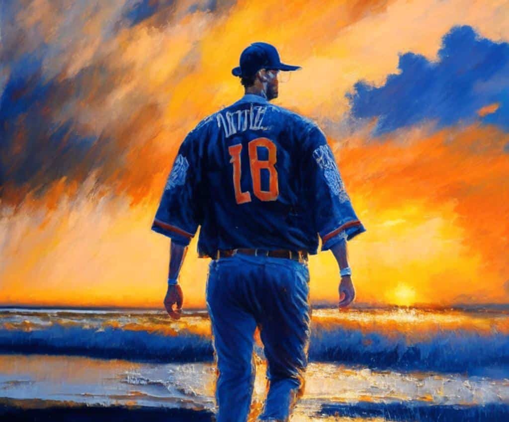 Mets Sunset