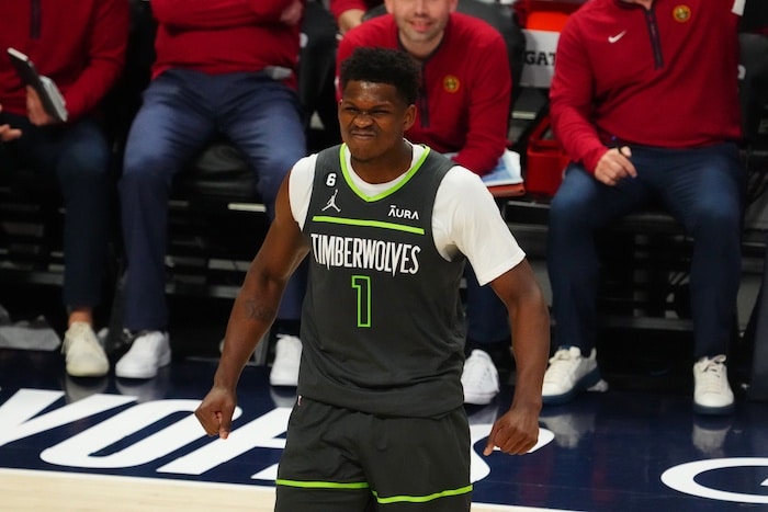 Minnesota Timberwolves guard Anthony Edwards
