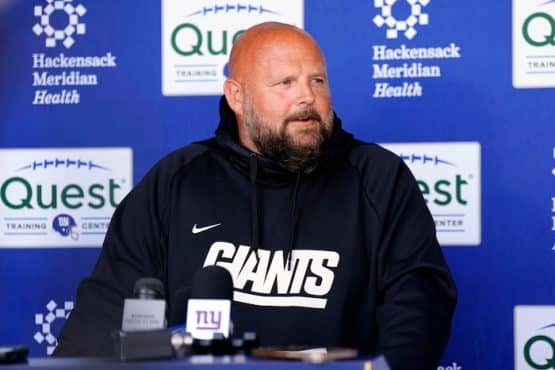New York Giants head coach Brian Daboll