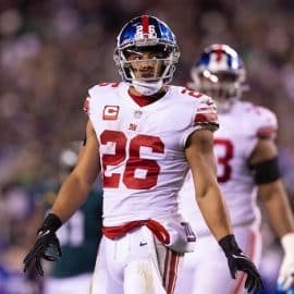 New York Giants running back Saquon Barkley