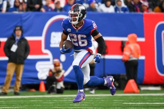 New York Giants running back Saquon Barkley