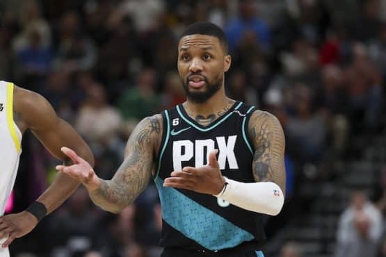 Portland Trail Blazers guard Damian Lillard