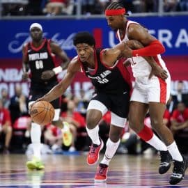 Portland Trail Blazers guard Scoot Henderson