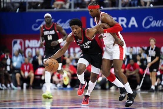 Portland Trail Blazers guard Scoot Henderson