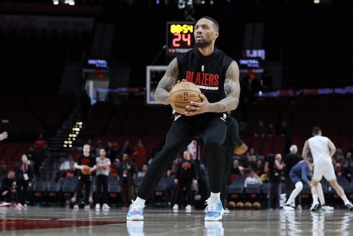 Portland Trail Blazers point guard Damian Lillard