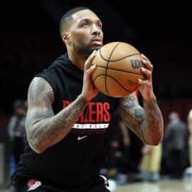 Portland Trail Blazers point guard Damian Lillard