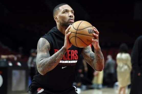 Portland Trail Blazers point guard Damian Lillard