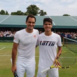 Roger Federer Carlos Alcaraz