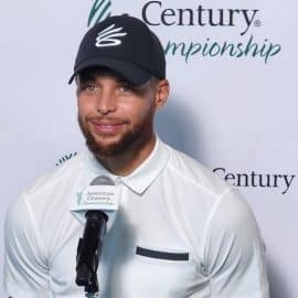 Steph Curry at American Century Championship
