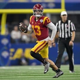 USC Trojans quarterback Caleb Williams