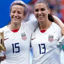 alex morgan and megan rapinoe