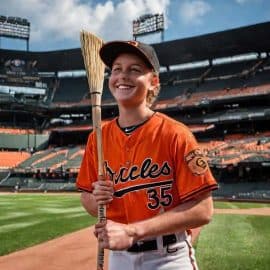 AI Orioles Adley Rutschman as child