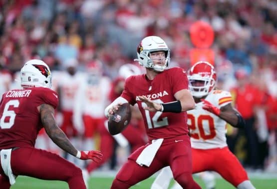 Arizona Cardinals quarterback Colt McCoy