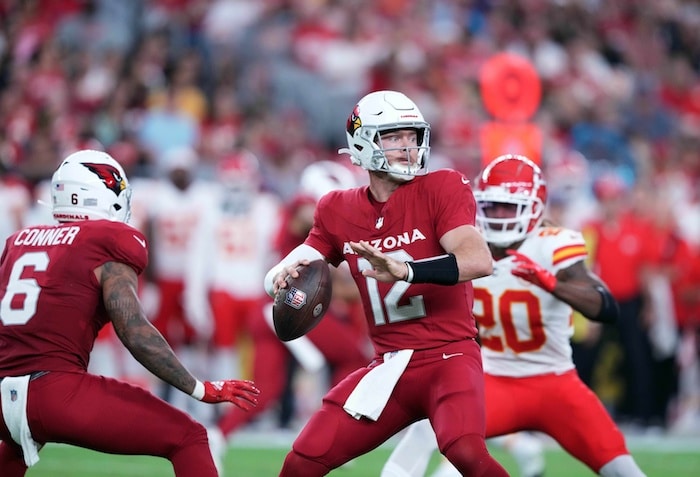 Arizona Cardinals quarterback Colt McCoy