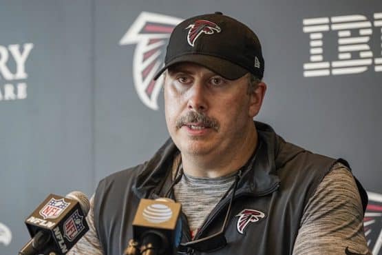 Atlanta Falcons head coach Arthur Smith