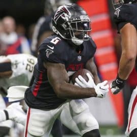Atlanta Falcons running back Damien Williams