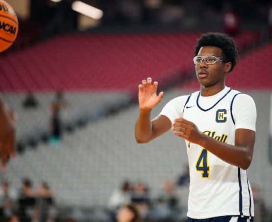 Campbell Hall guard Bryce James