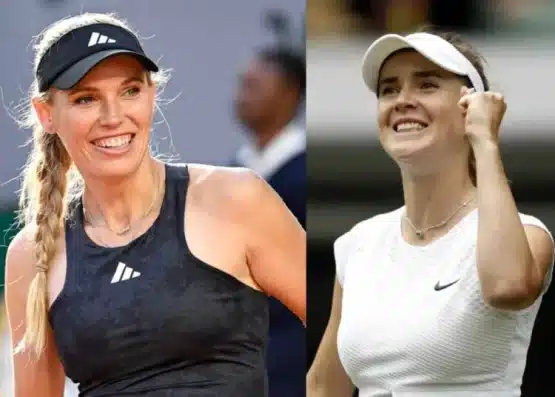 Caroline Wozniacki Elina Svitolina