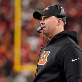 Cincinnati Bengals head coach Zac Taylor