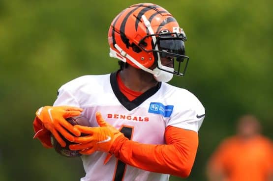 Cincinnati Bengals wide receiver Ja'Marr Chase