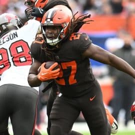 Cleveland Browns running back Kareem Hunt