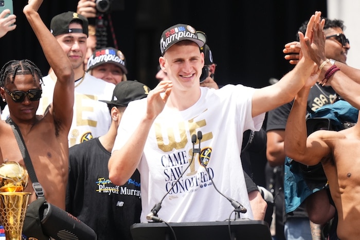 Denver Nuggets center Nikola Jokic