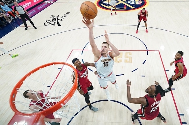Denver Nuggets center Nikola Jokic