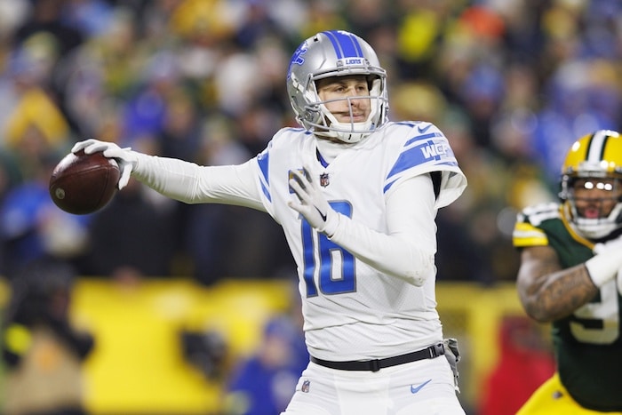 Detroit Lions quarterback Jared Goff
