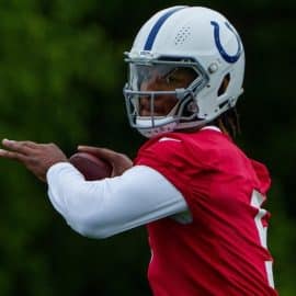 Indianapolis Colts quarterback Anthony Richardson