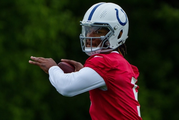 Indianapolis Colts quarterback Anthony Richardson