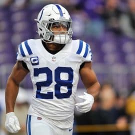 Indianapolis Colts running back Jonathan Taylor