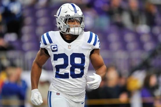 Indianapolis Colts running back Jonathan Taylor